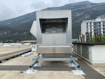 Remplacement des rooftops - Géant Fontaine (Grenoble)